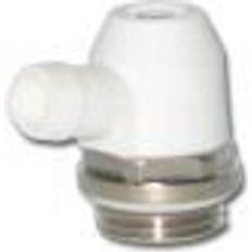 Billiga Tappventiler PETTINAROLI Drain valve for radiator turnable white/chromium plated 1