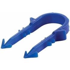 Wavin Kloak- & Afløbsrør Wavin Ø20x60mm plastclips, blå