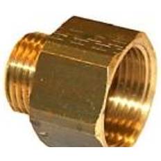 Ezze spidsmuffe 3/4'' 3/8'' Messing
