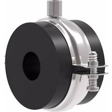 Isoglobal rørbærer RF 42 x 19 mm. M8/M10 inkl. Galv. Bøjle og isolering