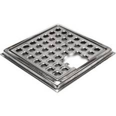 HF rist 136 x 136 mm med udskæring i kant