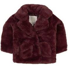 Fur coat Creamie Faux Fur Coat - Fig