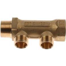 Solar Plus Fordelerrør 3/4" med 2-STUDSE