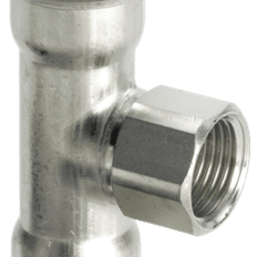 VIEGA Sanpress Inox LF T-stykke 28 mm x 1″ x 28 mm
