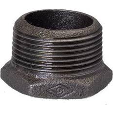 Vand & Afløb Unite Nippelmuffe Sort 1x1/2