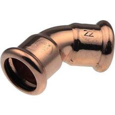 Bøjning Vsh 45° Muffe/muffe 22 Mm Cu