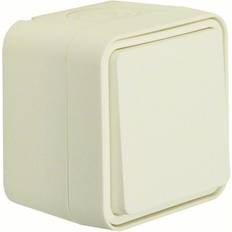 Berker Afbryder-/korr.komplet hvid W.1 IP55