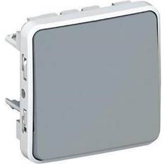 Legrand Interruptores de pared Legrand 069511 plexo Conmutador e/s 10AX gris