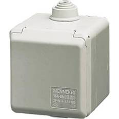 Gris Enchufes con Control Remoto Mennekes Wanddose Cepex 4102