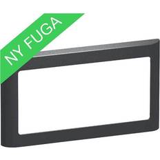 Fuga 2 modul vandret Schneider Electric LK Fuga soft vandret 2 modul koksgrå 5703302157629