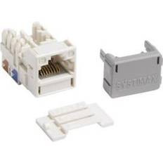 Systimax KAT6 MGS400 konnektor hvid