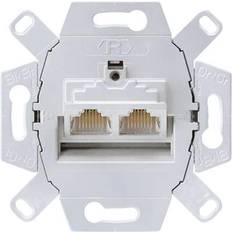 Tomas de Ethernet, Datos y Teléfono Jung Datendose Cat6 UAE 8-8 UPOK6 UAE8-8UPOK6