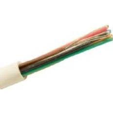 Nexans Alarmkabel PTR-F 4x0,22 hvid S100 (FQQXB)