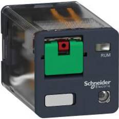 Schneider Electric Reläer & Kontaktorer Schneider Electric Schneider Electric Plug-in relay 10a 3c/o 24vac with led andtest button