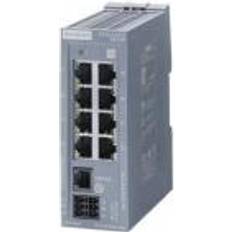 Siemens Scalance xb208 manageable ie-switch 8x 10/100 mbits/s rj45, default profinet