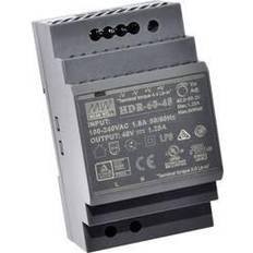 Mean Well Bandes électriques et rallonges Mean Well HDR-60-15 Alimentation rail DIN 15 V/DC 4 A 60 W Nbr. de sorties:1 x Contenu 1 pc(s)