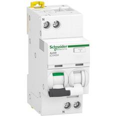 Schneider rcbo Schneider Electric Kombiafbryder RCBo, HPFI, iCV40H, 1P N C 6A, 30mA, kl.A