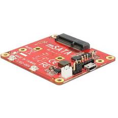 Elektrische Accessoires DeLock USB mSATA Module Voor Raspberry Pi