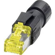 Phoenix Contact 1419001 VS-08-RJ45-10G/Q RJ45 Plug, straight Yellow, Black