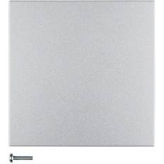 Berker Dimmers & Drivdon Berker Hager 85141183 Tryckknapp med skydd, termoplast Silver