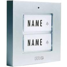 m-e modern-electronics 41274 Wireless door bell Transmitter incl. nameplate