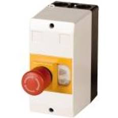 Main Switches Eaton CI-PKZ01-PVT Enclosure Surface mount, kill switch (L x W x H) 80 x 97 x 160 mm Grey, Yellow, Red, Black 1 pc(s)
