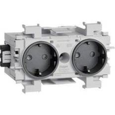 Hager Stikkontakter & Afbrydere Hager Stikkontakt ecoline 2XSCHUKO FR