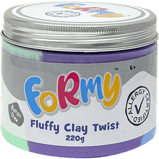 Legetøj FoRmy FoRmy Fluffy Clay rainbow