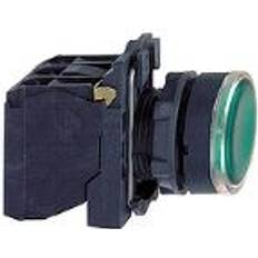 Schneider Electric Electric Lampetryk komp grøn 230V m/LED NO NC