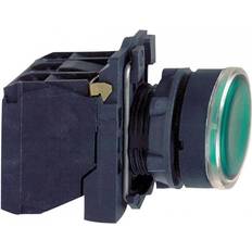 Schneider Electric Lampetryk m/Grøn LED (24V) 1NO 1NC