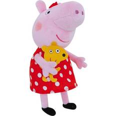 Peppa Pig Stofftiere Peppa Pig Greta Gris med prickig klänning