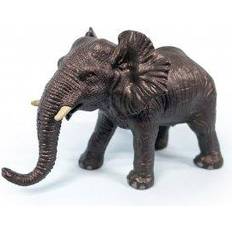 Green Rubber Toys African Elephant 24cm
