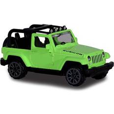 Spielzeuge Majorette 212053051 Jeep Wrangler Rubicon hellgrün Maßstab ca. 1:64 Modellauto