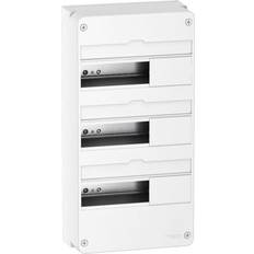 Schneider Electric Apparatlådor & skåp Schneider Electric Schneider Electric Enclosure wall-mounted panel resi9 cx reis9 board 3 row 13 modulator white ral9003 without door