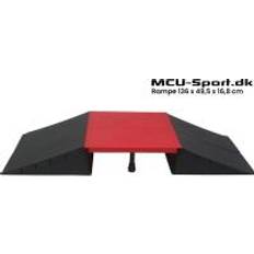 Skate rampe MCU-Sport Skate Rampe sæt 136x49,5x16,8 cm