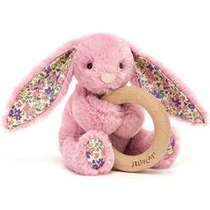 Jellycat Skallror Jellycat Bitring för baby med gosedjur kanin rosa