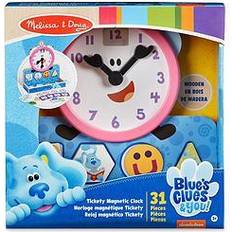 Wooden Toys Baby Toys Melissa & Doug Blue Clues Clock