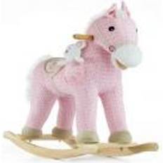 Milly Mally Jouets Classiques Milly Mally Cheval à Bascule Poney Rose