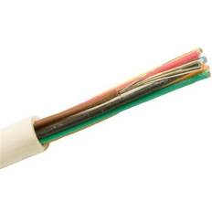 Nexans Alarmkabel PTR-F 6x0,22 hvid S100 (FQQXB)
