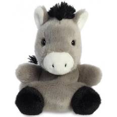 Aurora Cats Soft Toys Aurora 33529, Palm Pals Eli Donkey, 5In, Soft Toy, Grey