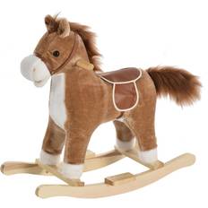 Rocking Horses Homcom Rocking Horse with Realistic Noises