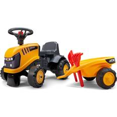 Gå traktor Falk JCB Gå-Traktor med Trailer og værktøj