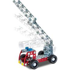 Metallo Kit di Costruzione Eitech Construction C66 Firetruck Red