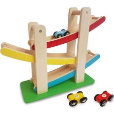 Wooden Toys Car Tracks Addo Play Woodlets Zig Zag Race Track