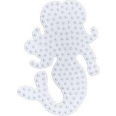 Plástico Cuentas Hama Beads Set, White, One Size