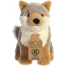 Aurora gosedjur Eco Nation wolf 24 cm plysch grå/brun
