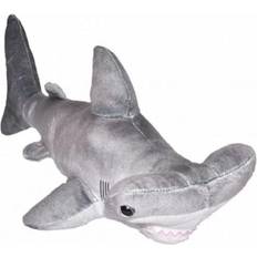 Wild Republic 23415 Soft Living Ocean Mini Hammerhead Shark, Cuddly Toy, 40 cm, Multi