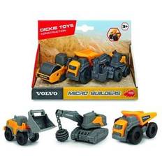 Dickie Toys Legetøjsbil Dickie Toys Volvo Construction køretøj 3 stk