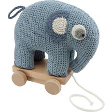 Kangas Vetolelut Sebra Fanto Pull-along Toy Blue 12 months