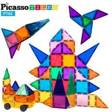 Picasso tiles Picasso-Tiles 63 Bitar med Bil